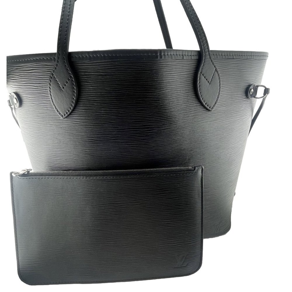 Louis Vuitton Neverfull MM Epi Noir, Mini Pochette all inclusive dust bag, box - Picture 4 of 16